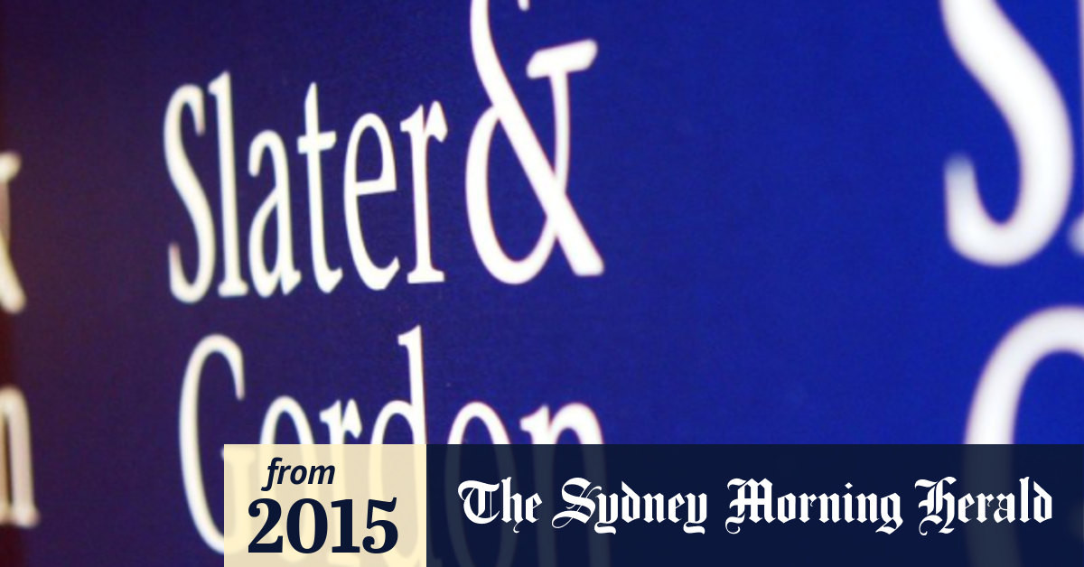 Slater and Gordon fullyear profit rise 5.6pc, announces accounting changes